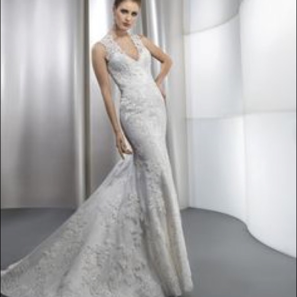 Never worn Demetrios wedding dress